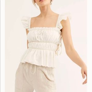Free People - Claude Corset - Small (Beige/Bone NOT WHITE as the photo)